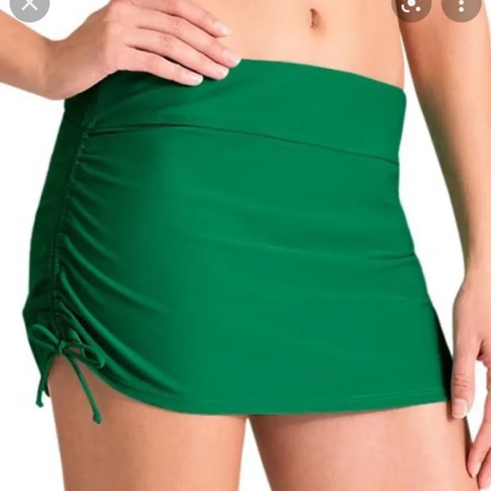 Athleta Women's Scrunch Swim Skirt Size XL